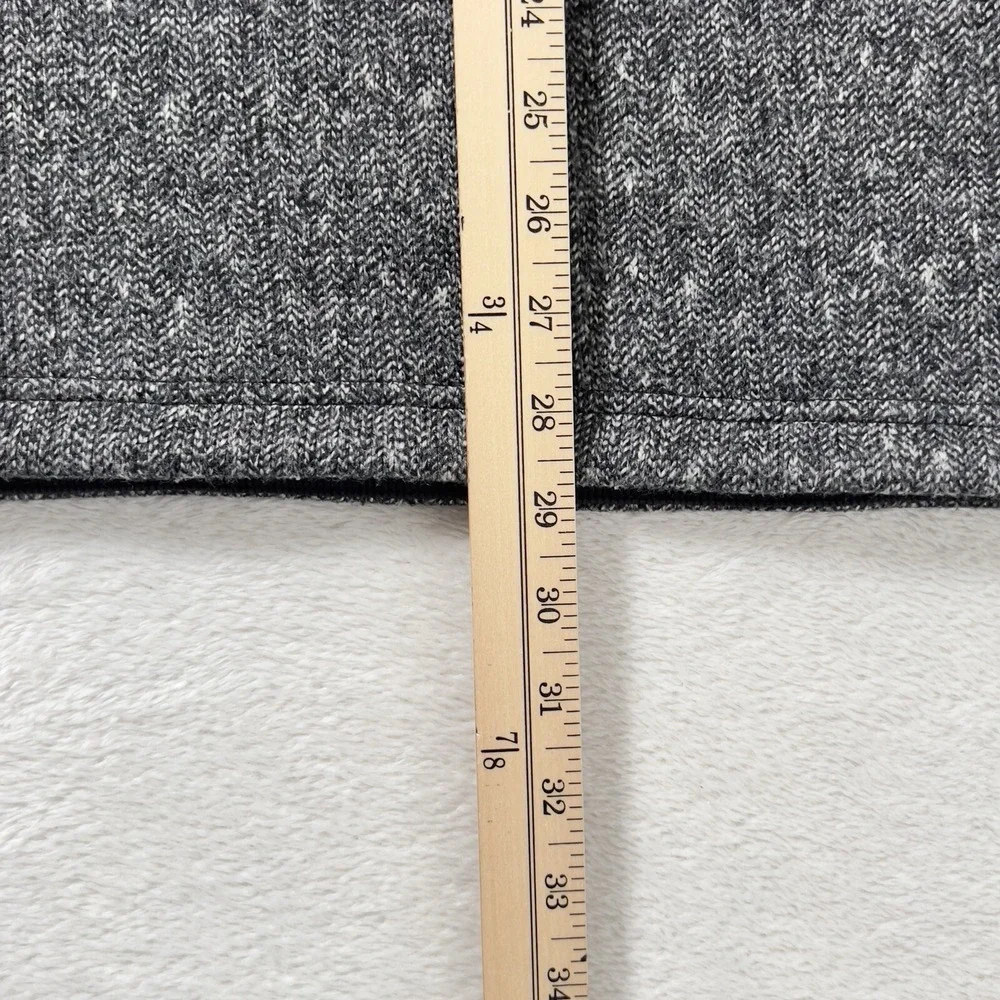 Carbon2Cobalt Herringbone Fleece 1/4 Zip Pullover Sweatshirt Mens Sz XL Gray